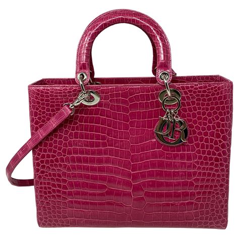 alligator lady dior|dior lambskin bag.